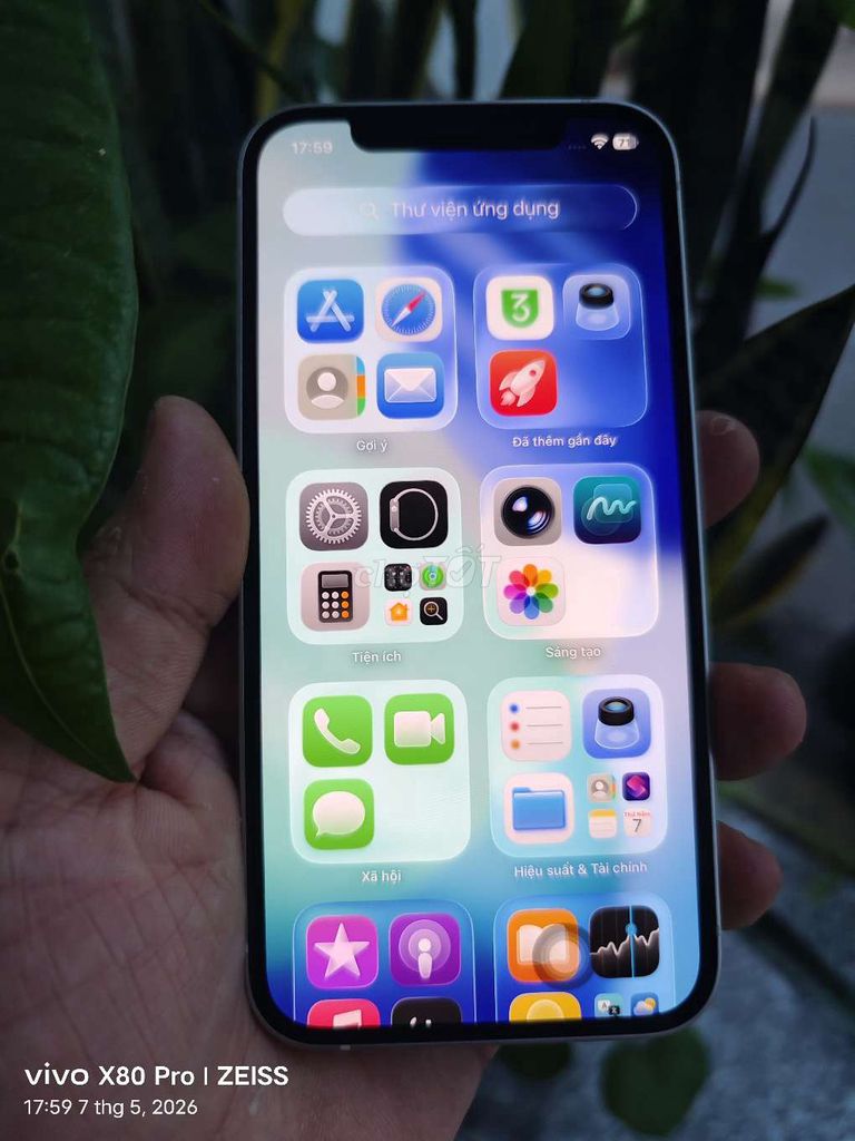 Apple iPhone 12 64GB Trắng Đã thay pin. Mua bán Điện thoại tại Thành phố Biên Hòa Đồng Nai được đăng bởi  Phát tùng Android hình 1