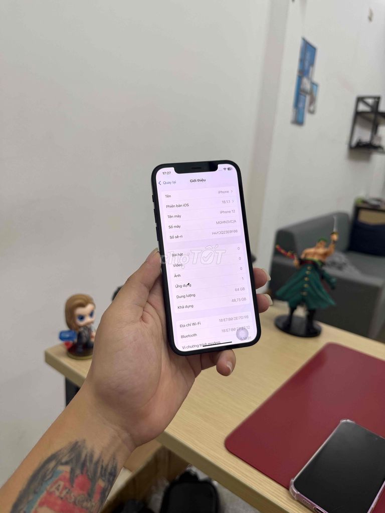 iPhone 12 QTE 64G Zin Nguyên Bản Full Chức Năng. Mua bán Điện thoại tại Quận Đống Đa Hà Nội được đăng bởi Hà Nội Mobile Bao Duyệt Nợ Xấu hình 1