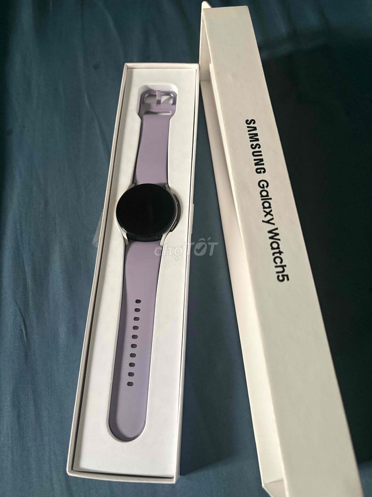 Samsung Galaxy Watch 5 Tím. Mua bán Thiết bị đeo thông minh tại Quận 8 Tp Hồ Chí Minh được đăng bởi Cường Quách hình 1