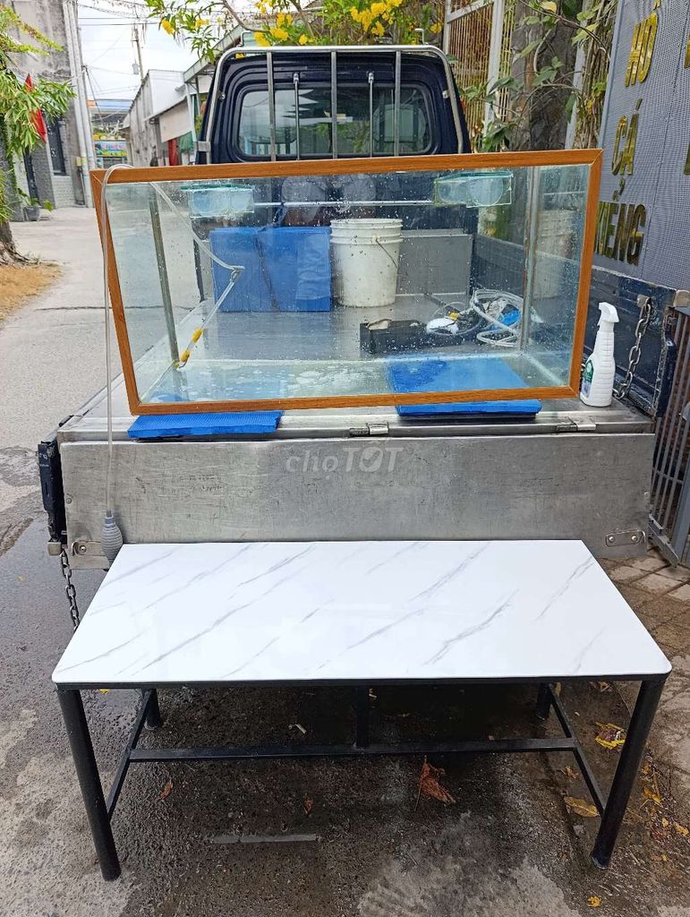 Bể cá cảnh 100x40x50cm. Mua bán Phụ kiện, Thức ăn, Dịch vụ tại Thị xã Phú Mỹ Bà Rịa - Vũng Tàu được đăng bởi Pets  hình 1