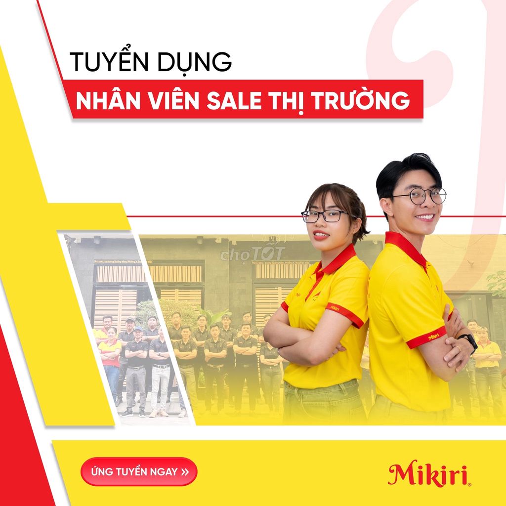 Tuyển 2 Nhân Viên Bán Hàng Thị Trường Định Quán