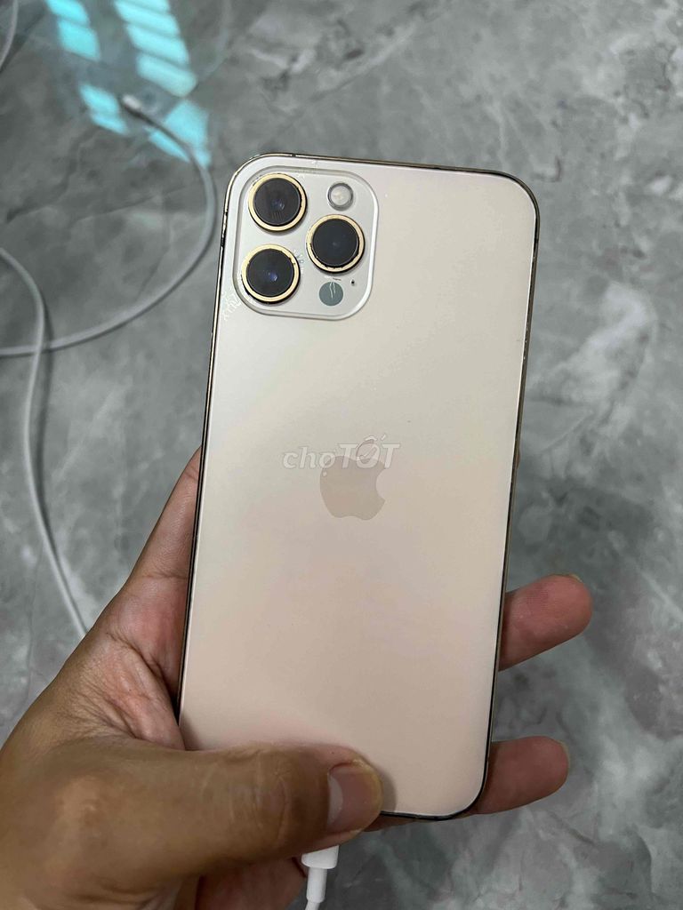 Apple iPhone 12 Pro Max 128GB Vàng màn sọc. Mua bán Điện thoại tại Huyện Kim Sơn Ninh Bình được đăng bởi Keng  hình 1