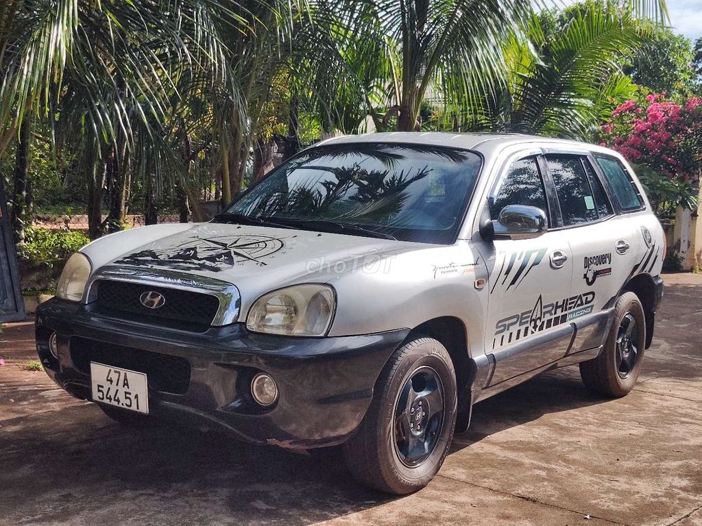 Santafe máy dầu 7 chỗ 2 cầu đủ cửa nóc. Mua bán Ô tô tại Huyện Cư M'gar Đắk Lắk được đăng bởi Ja Huy  hình 2