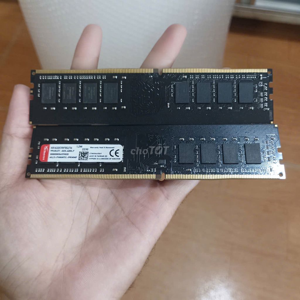 Ram PC DDR4 16Gb/3200 BH 12 tháng giá 375K