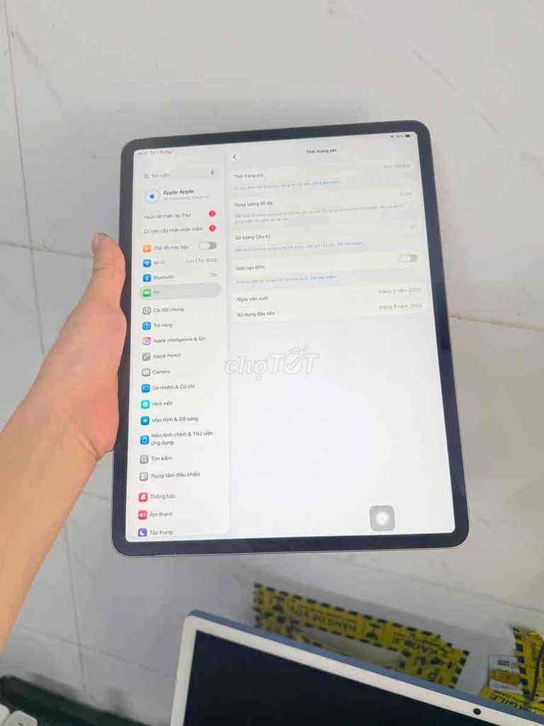 Apple iPad Air 6 M2 13 inch Xám. Mua bán Máy tính bảng tại Quận Hồng Bàng Hải Phòng được đăng bởi nguyễn văn tuân hình 1