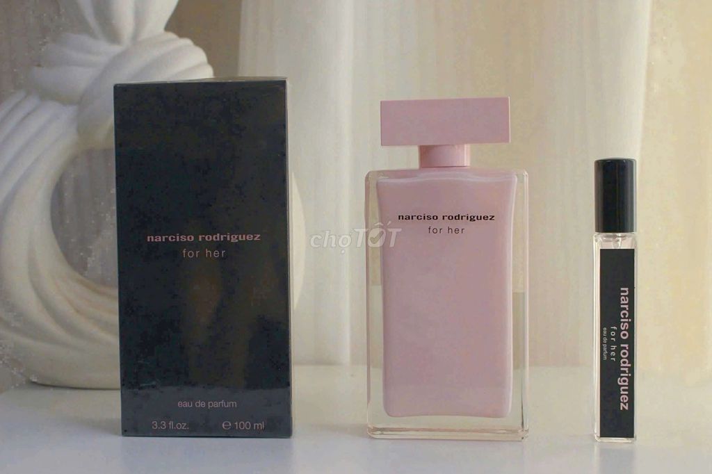 Nước hoa Narciso Rodriguez for Her Nữ. Mua bán Nước hoa tại Quận Đống Đa Hà Nội được đăng bởi Chuyên đồ đã qua sử dụng hình 1
