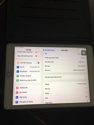 iPad Air 2 4G màn hình đẹp,đủ chức năng. Mua bán Máy tính bảng tại Thành phố Thủ Đức Tp Hồ Chí Minh được đăng bởi Quang Lộc