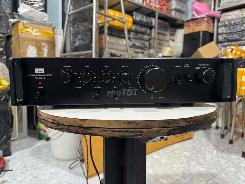 Amply Sansui AU-307II cs-90w/1kênh chạy 4 sò Sắt. Mua bán Tivi, Âm thanh tại Quận 12 Tp Hồ Chí Minh được đăng bởi Thao Đặng hình 1
