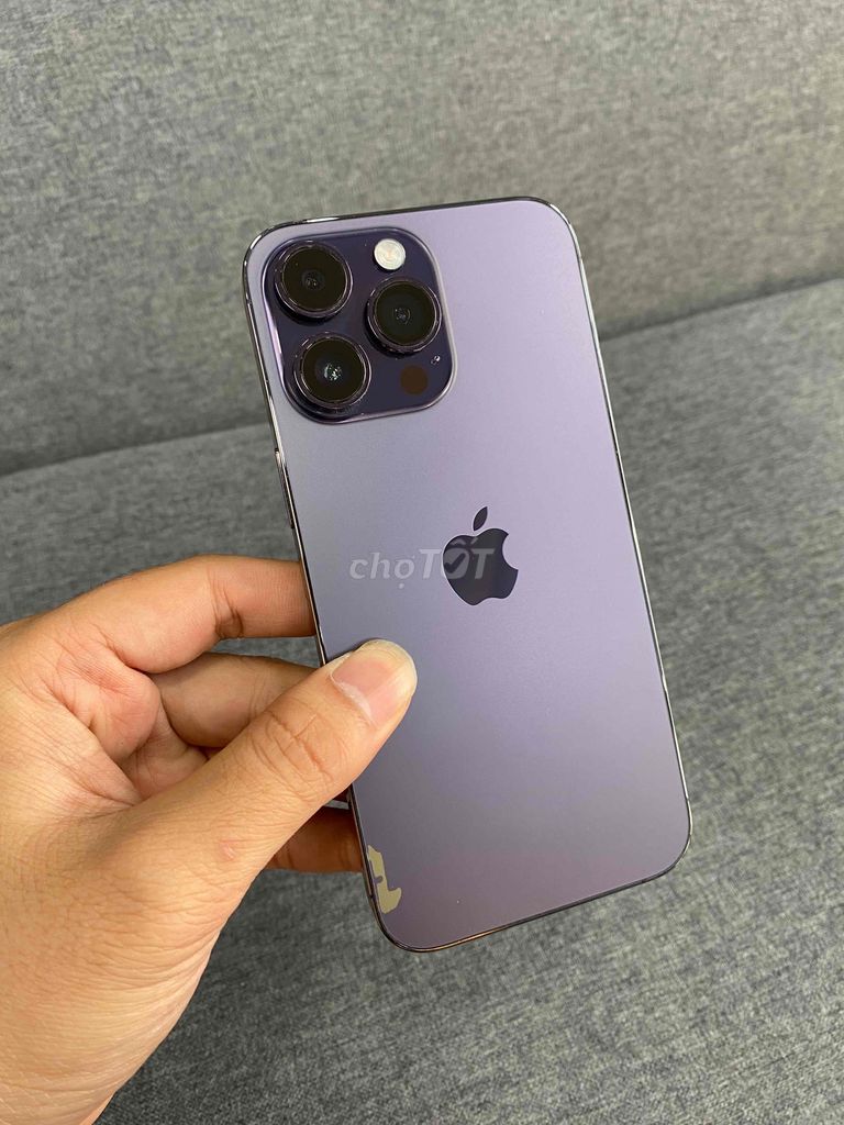 IPhone 14 Pro Max 128GB VN Tím Zin áp đẹp 98%