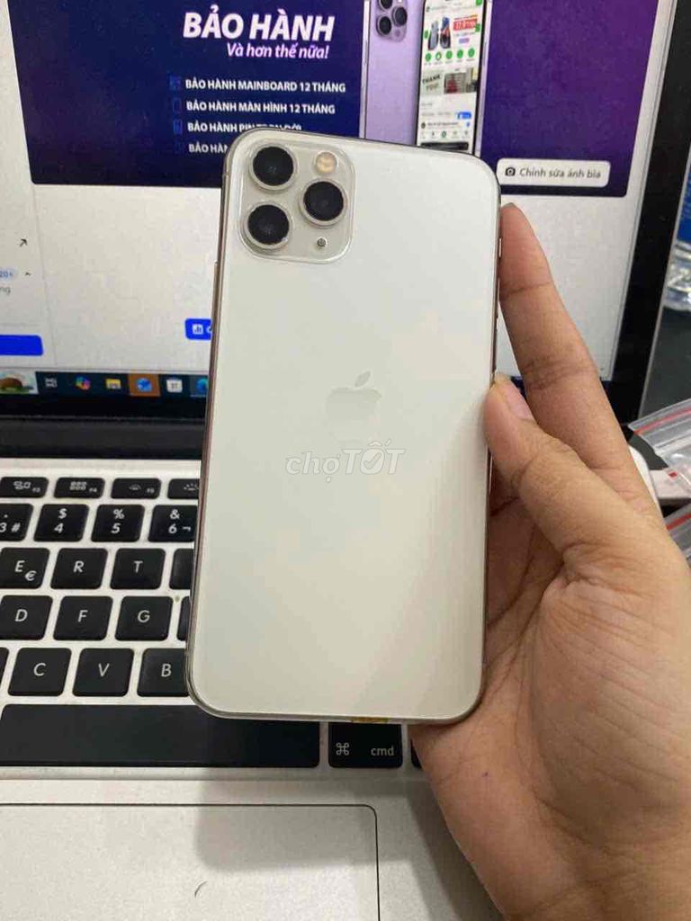 Iphone 11Pro 64G - Trắng - Pin 92% new. Mua bán Điện thoại tại Quận 3 Tp Hồ Chí Minh được đăng bởi Tuấn Nguyễn hình 1