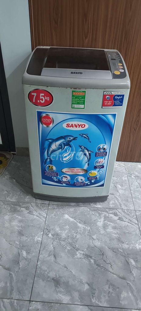 Máy giặt Sanyo 7.5kg. Mua bán Máy giặt tại Quận 12 Tp Hồ Chí Minh được đăng bởi Ly hình 1