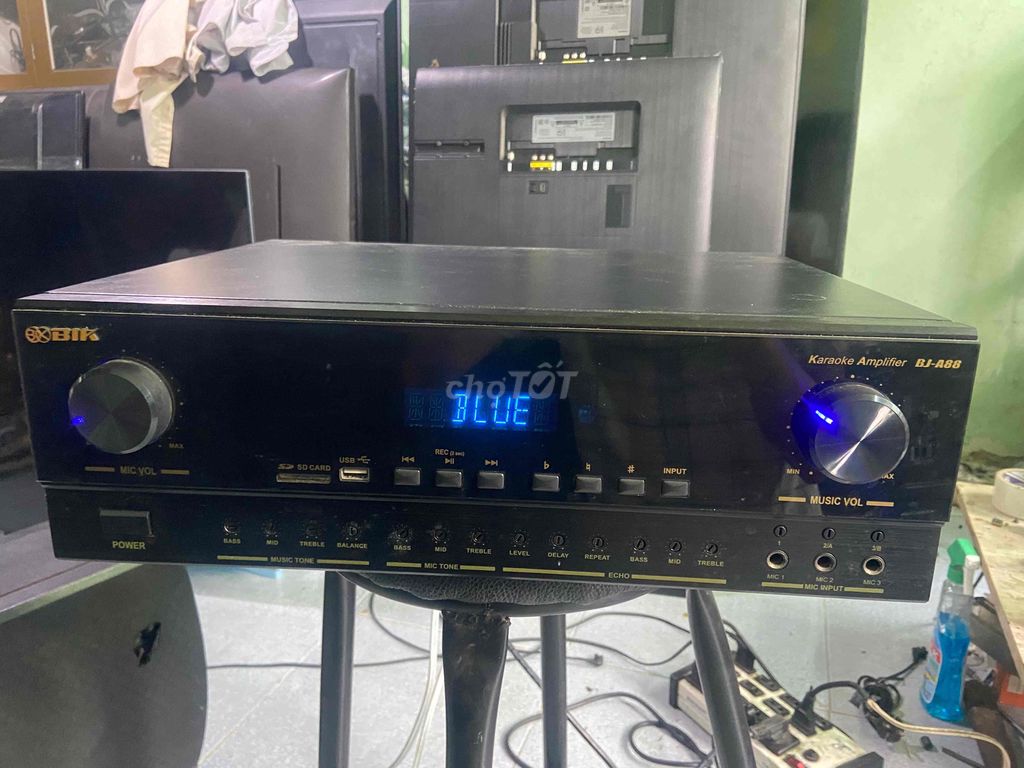 Amply karaoke BIK BJ-A88 Đen Đã sử dụng. Mua bán Tivi, Âm thanh tại Quận 7 Tp Hồ Chí Minh được đăng bởi pham minh duong hình 1