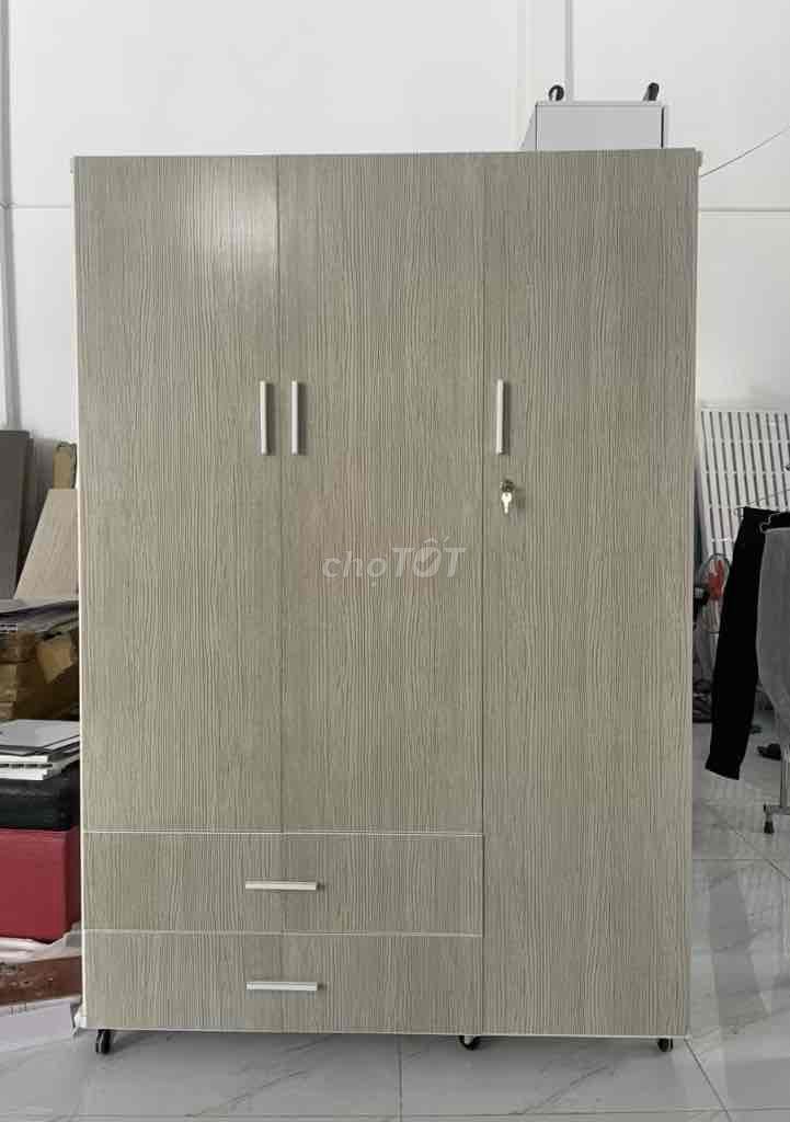 Tủ quần áo nhựa 3 cánh Mới 100%. Mua bán Tủ, kệ gia đình tại Quận 12 Tp Hồ Chí Minh được đăng bởi Anh Anh hình 1