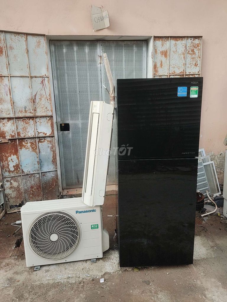 Tủ lạnh AQUA 284 lít & điều hoà PANASONIC. Mua bán Tủ lạnh tại Huyện Thanh Trì Hà Nội được đăng bởi Tuan hình 1
