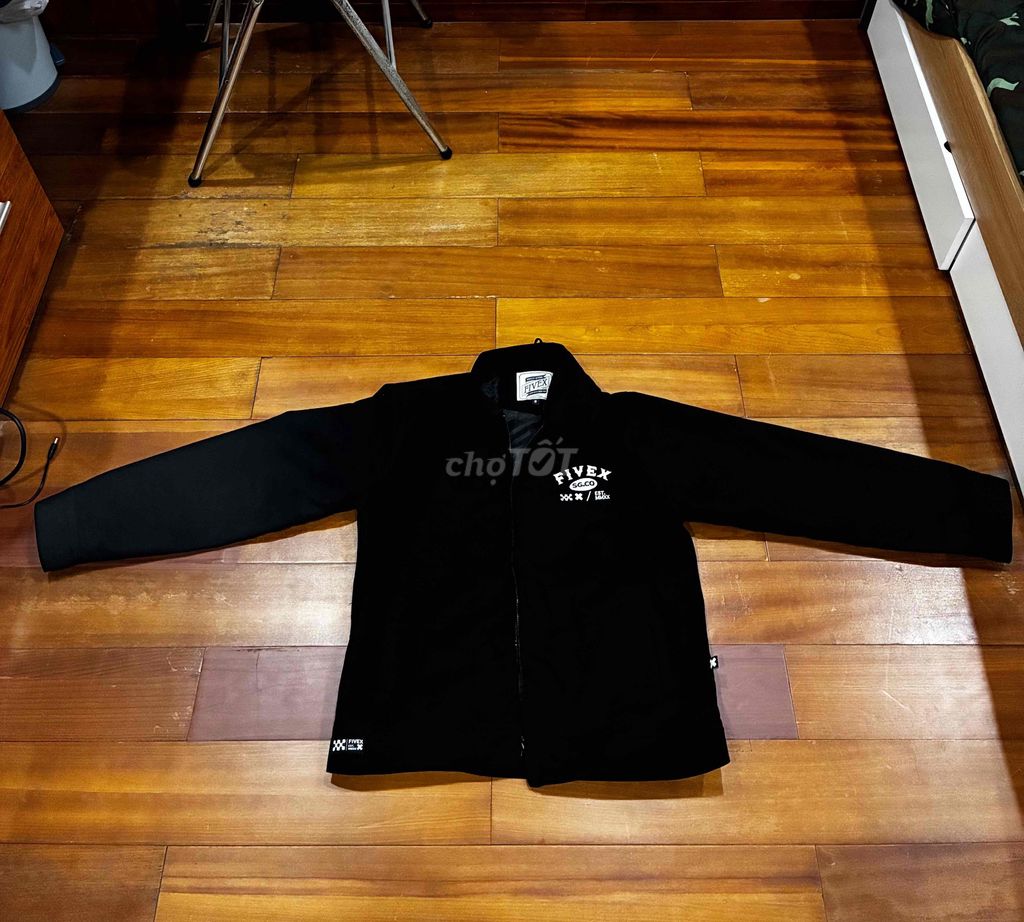 Áo khoác FIVEX Unisex Đen size S. Mua bán Quần áo tại Thành phố Thủ Đức Tp Hồ Chí Minh được đăng bởi trung hình 1