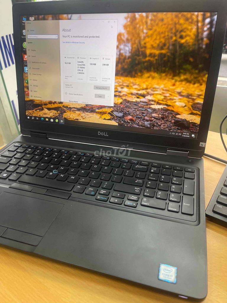 laptop latude 5590 i7 7600u/16gb/ nvme 256/ màn 15. Mua bán Laptop tại Quận Hoàng Mai Hà Nội được đăng bởi Lê Anh Quân hình 1