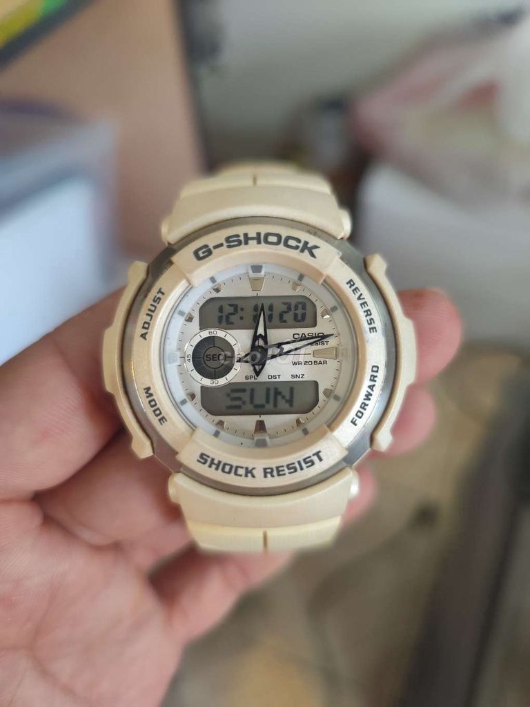 Đồng hồ Casio G-Shock Nhựa Kem. Mua bán Đồng hồ tại Quận Bình Tân Tp Hồ Chí Minh được đăng bởi Ngô Phan Đức Minh hình 1