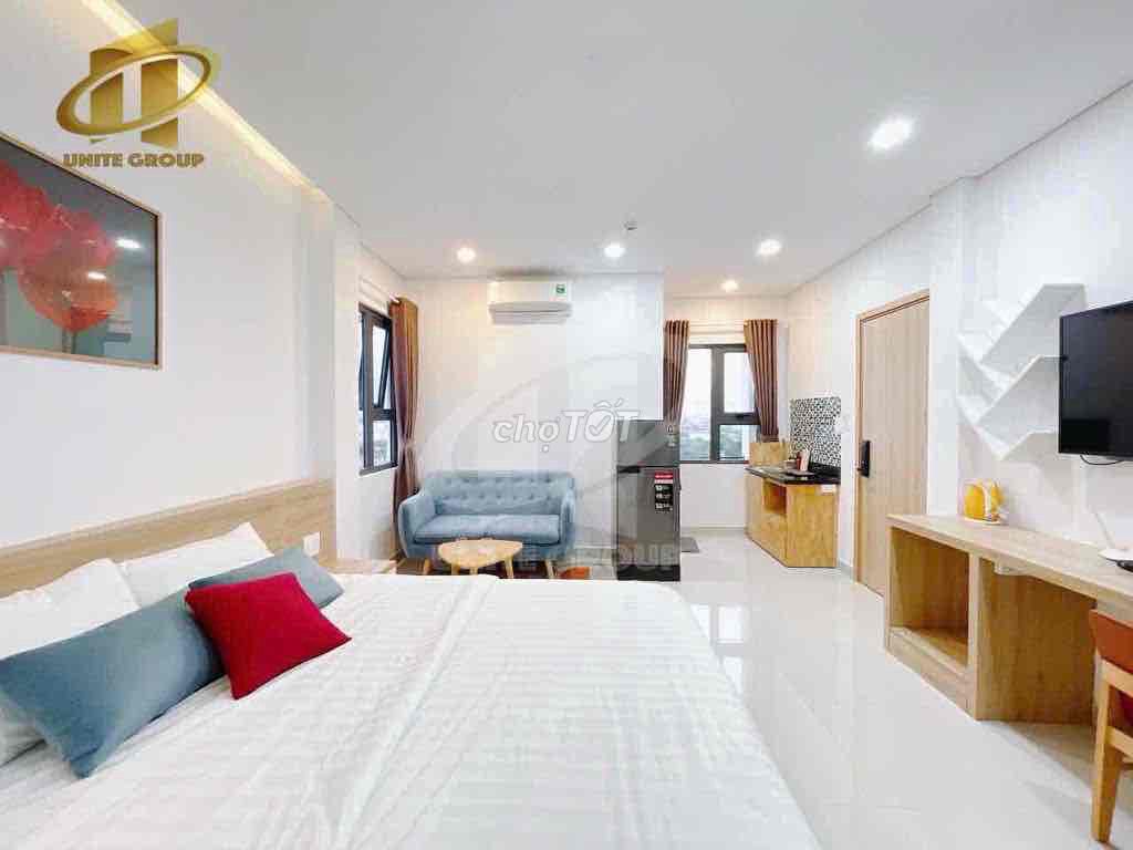 Căn hộ STUDIO 28m2_Cửa sổ/Full nội thất/Thang máy Quận 4