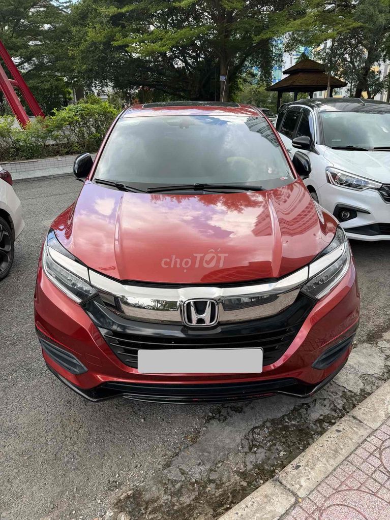 Хонда HRV L 2018 1,8 i-VTEC оранжево-красная 57000 км