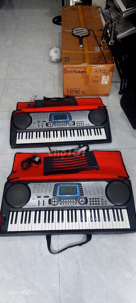 ĐÀN ORGAN CASIO CTK 651 CÒN 99% NGUYÊN ZIN 100%