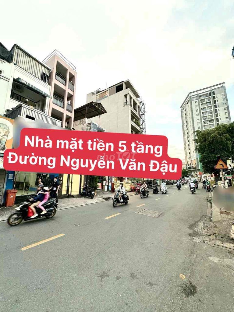 Siêu Phẩm Nhà MT Mới 5 Tầng Nguyễn Văn Đậu 9PN- full NT, Có Thang máy