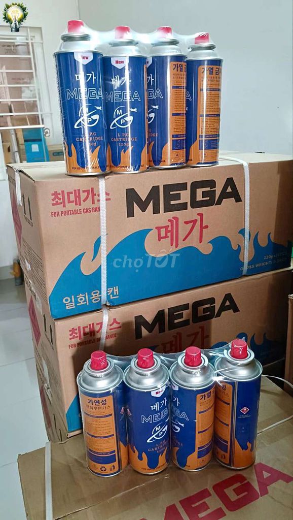 Bình gas MEGA Hợp kim Xanh, cam. Mua bán Nội thất, đồ gia dụng khác tại Thành phố Rạch Giá Kiên Giang được đăng bởi MÍT 68 hình 1