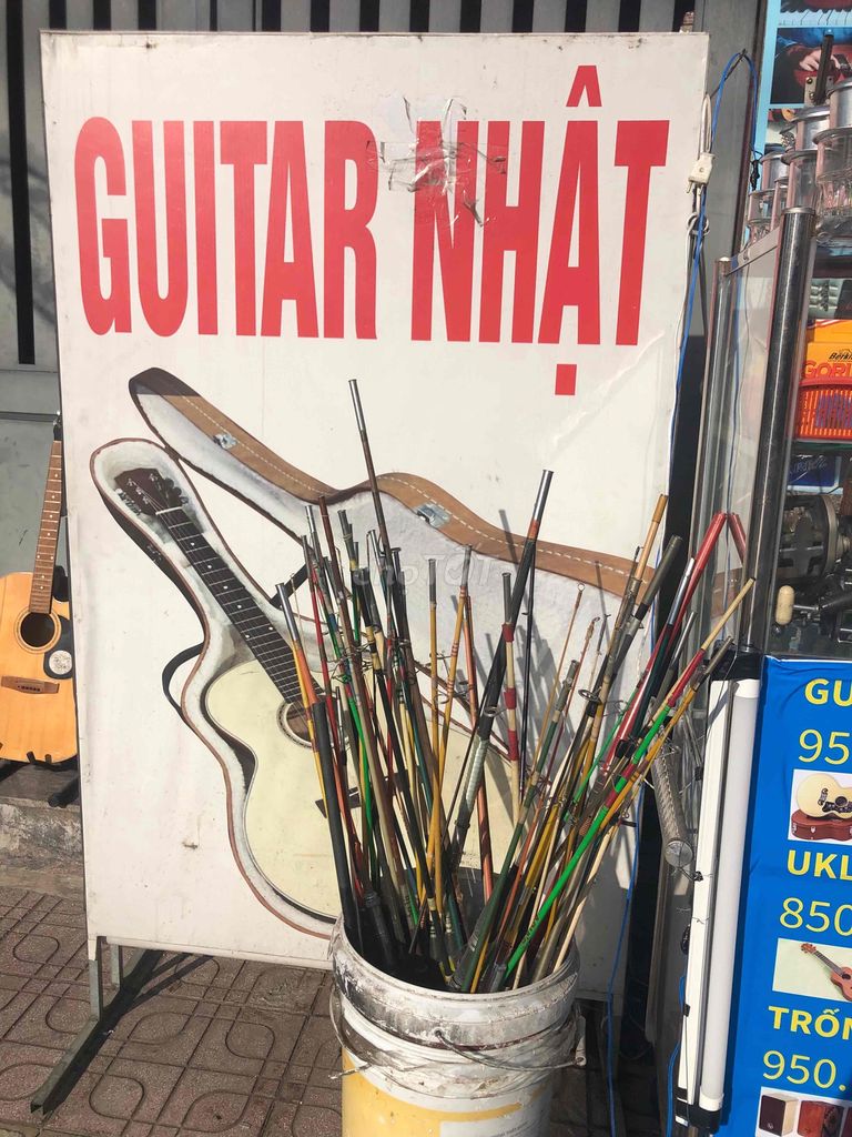 Guitar đồ câu uklele trống lắc tay và phụ kiện