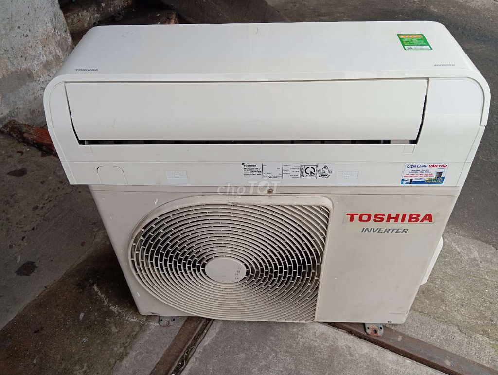 Máy lạnh Toshiba Inverter 1.5 ngựa Trắng 90%. Mua bán Máy lạnh, điều hoà tại Quận 7 Tp Hồ Chí Minh được đăng bởi Huynhvanthanh hình 1