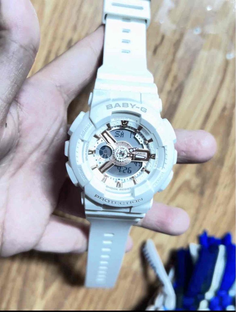 Casio Baby-G BA-110X-7A3 Nữ Trắng. Mua bán Đồng hồ tại Thành phố Rạch Giá Kiên Giang được đăng bởi Nhuy hình 1