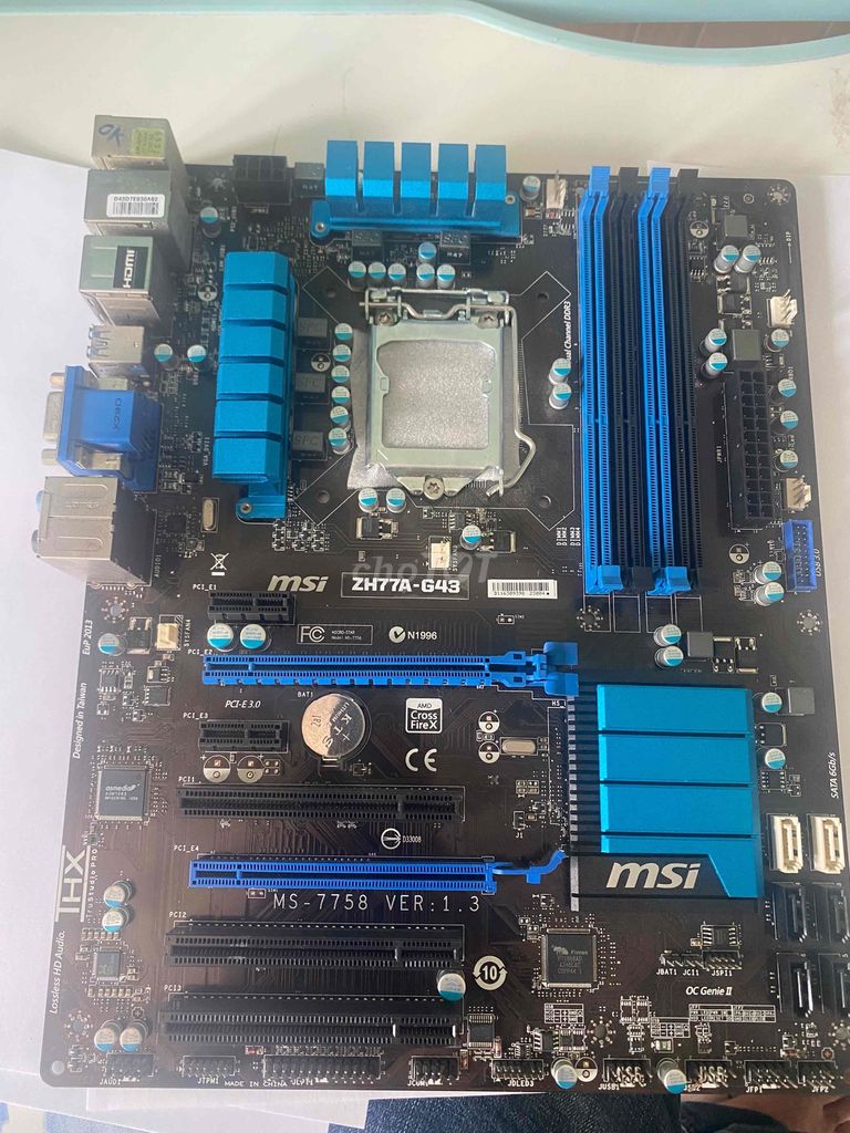 Bo mạch chủ Z77 đã qua sử dụng. Mua bán Linh kiện (RAM, Card...) tại Thành Phố Đồng Hới Quảng Bình được đăng bởi Minh Đức hình 1