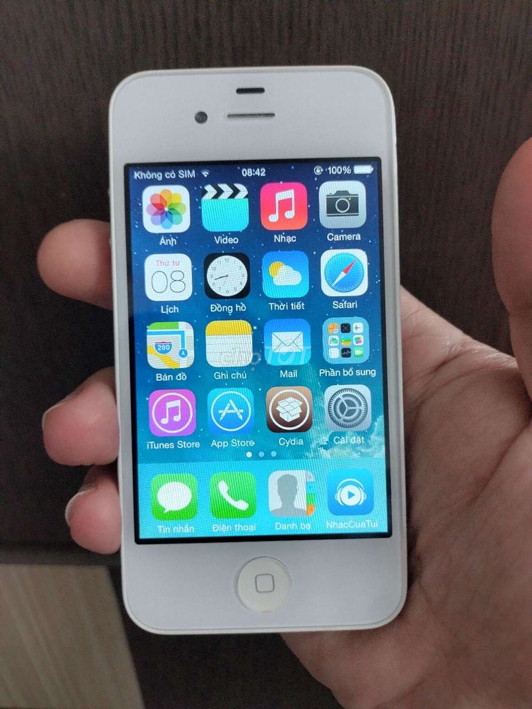 Apple iPhone 4 32GB Trắng. Mua bán Điện thoại tại Quận Cầu Giấy Hà Nội được đăng bởi Hoàng Anh Táo Cổ hình 1