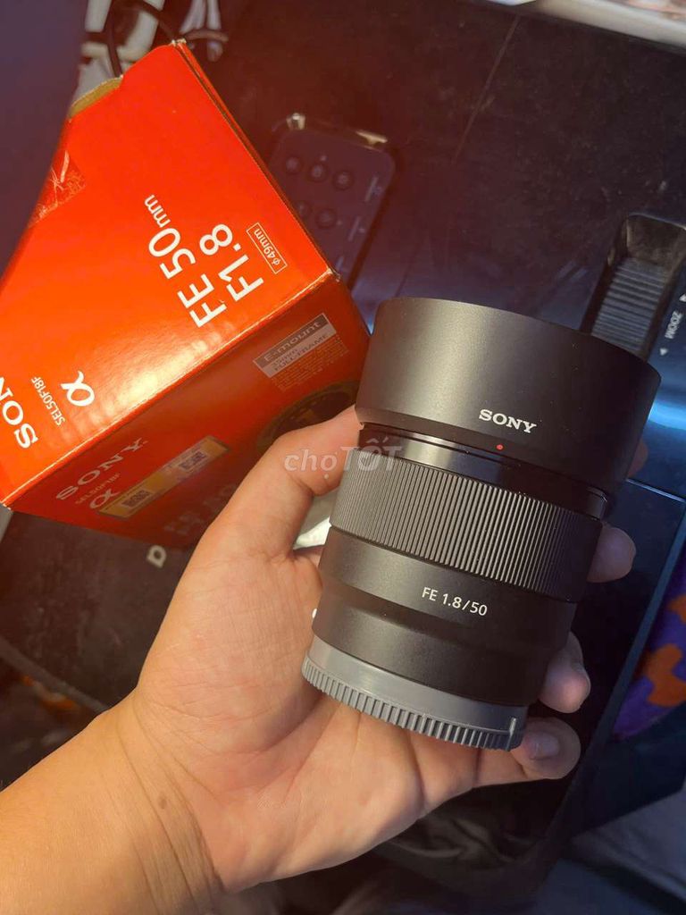 Ống kính Sony FE 50mm F1.8 ngàm E-mount Đen. Mua bán Máy ảnh, Máy quay tại Quận Hoàng Mai Hà Nội được đăng bởi trần xuân lương hình 1