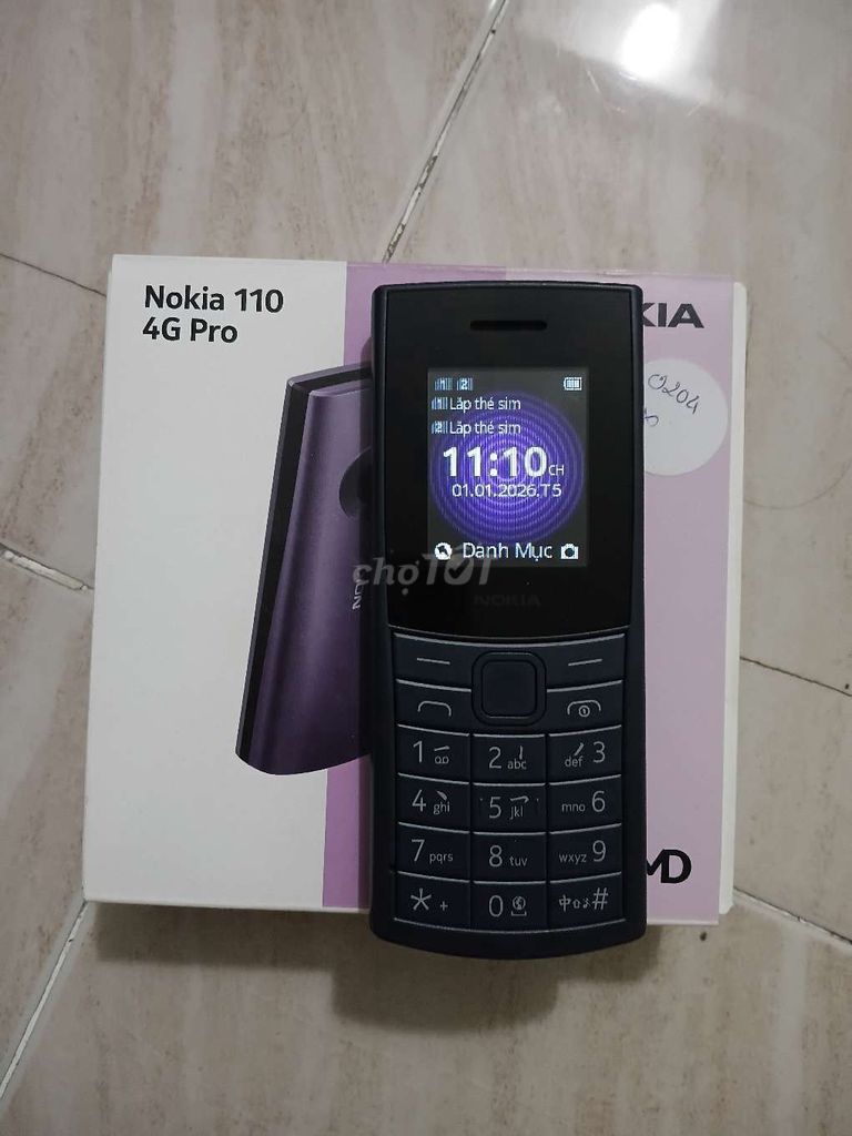 Nokia 110 4G Pro Đen. Mua bán Điện thoại tại Quận Gò Vấp Tp Hồ Chí Minh được đăng bởi Xa Hoàng Thám  hình 1