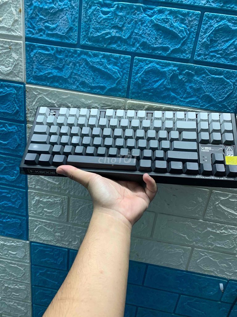Bàn phím cơ Machenike K600E Đen. Mua bán Phụ kiện (Màn hình, Chuột...) tại Huyện Hóc Môn Tp Hồ Chí Minh được đăng bởi Long Lê hình 1