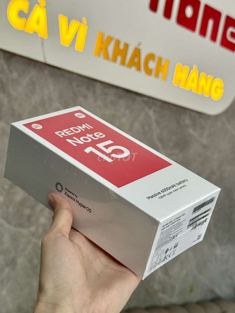 Xiaomi Redmi Note 15 / New chưa sử dụng . Mua bán Điện thoại tại Quận Cẩm Lệ Đà Nẵng được đăng bởi Good Phone hình 1