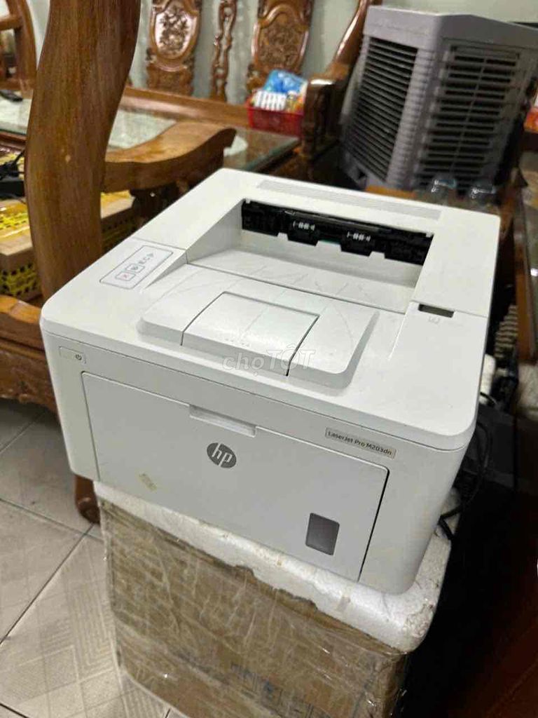 máy in 2 mặt rẻ bền HP Pro 203dn !!!!!!