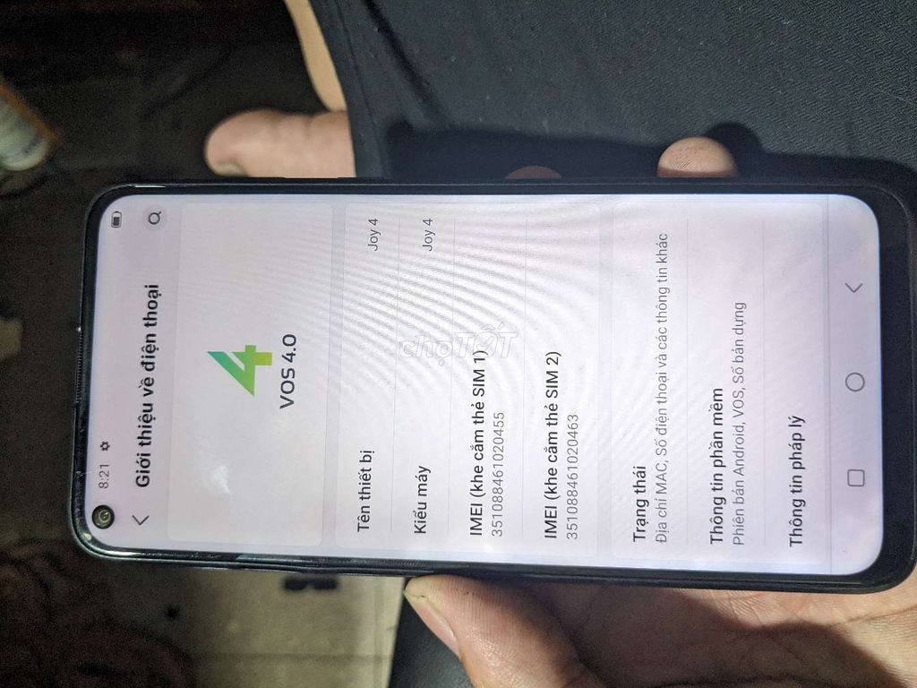 Vsmart Joy 4 64GB Đen Đã qua sử dụng. Mua bán Điện thoại tại Quận Nam Từ Liêm Hà Nội được đăng bởi Hoàng Đông hình 1