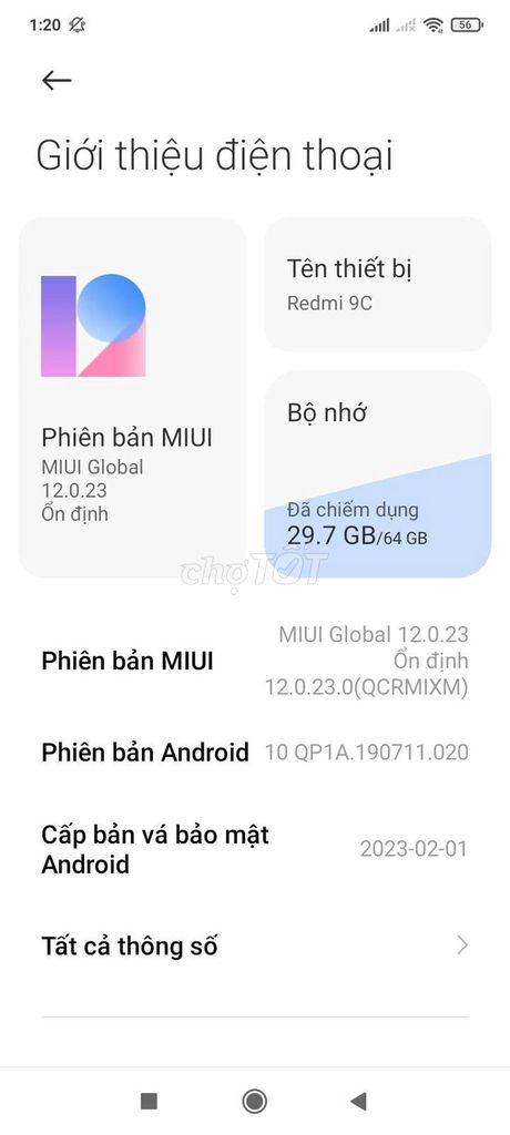 Xiaomi Redmi 9C 3Ram 64GB. Mua bán Điện thoại tại Quận Tân Phú Tp Hồ Chí Minh được đăng bởi Hoàng Mai Kem hình 1
