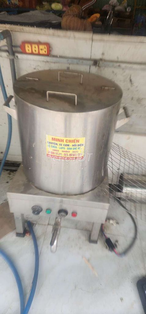 Nồi điện Minh Chiến Inox Rất mới. Mua bán Bếp, lò, đồ điện nhà bếp tại Thị xã Tân Uyên Bình Dương được đăng bởi Thuy hình 1