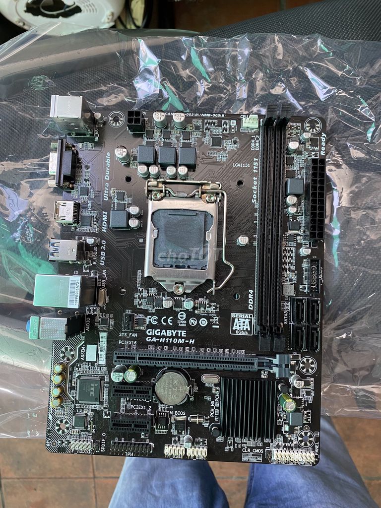 Bo mạch chủ Gigabyte GA-H110M-H. Mua bán Linh kiện (RAM, Card...) tại Thành phố Nha Trang Khánh Hòa được đăng bởi Danh hình 1
