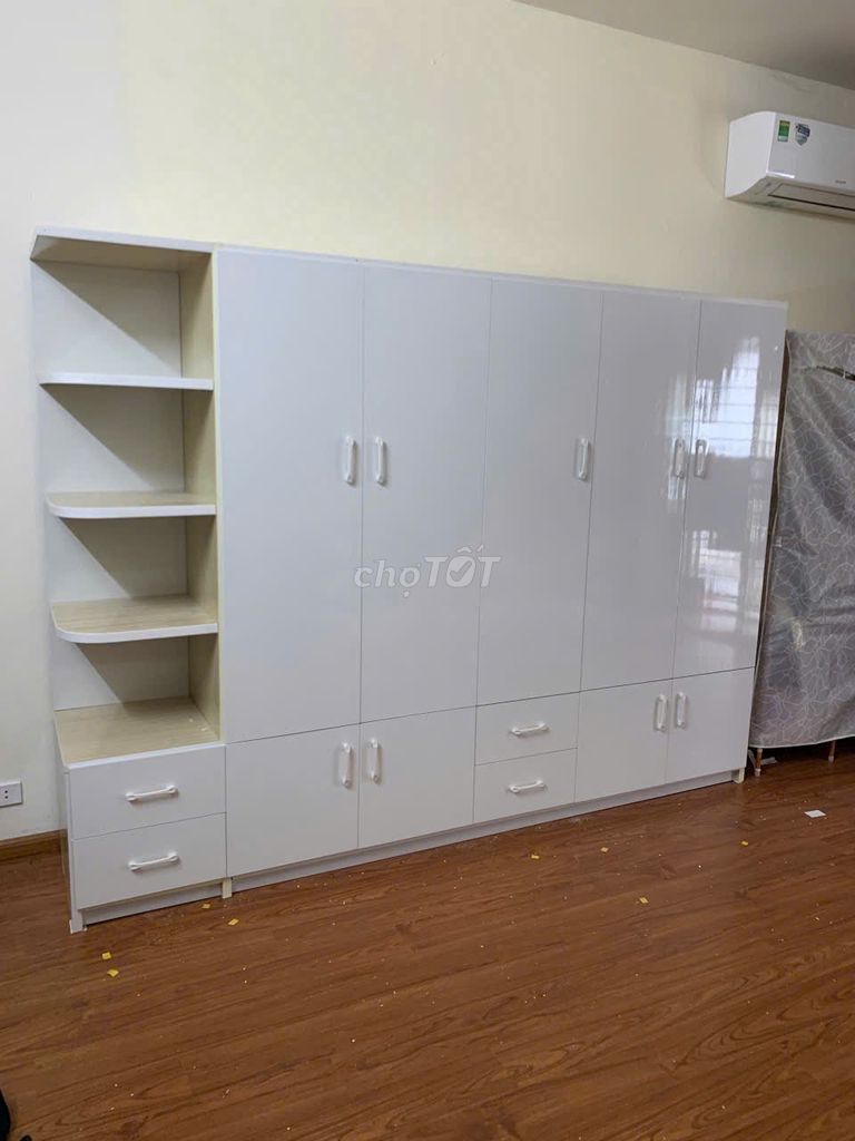 Tủ quần áo nhựa 5 cánh 180cm. Mua bán Tủ, kệ gia đình tại Quận Cầu Giấy Hà Nội được đăng bởi Nội thất nhựa Hà Nội  hình 1