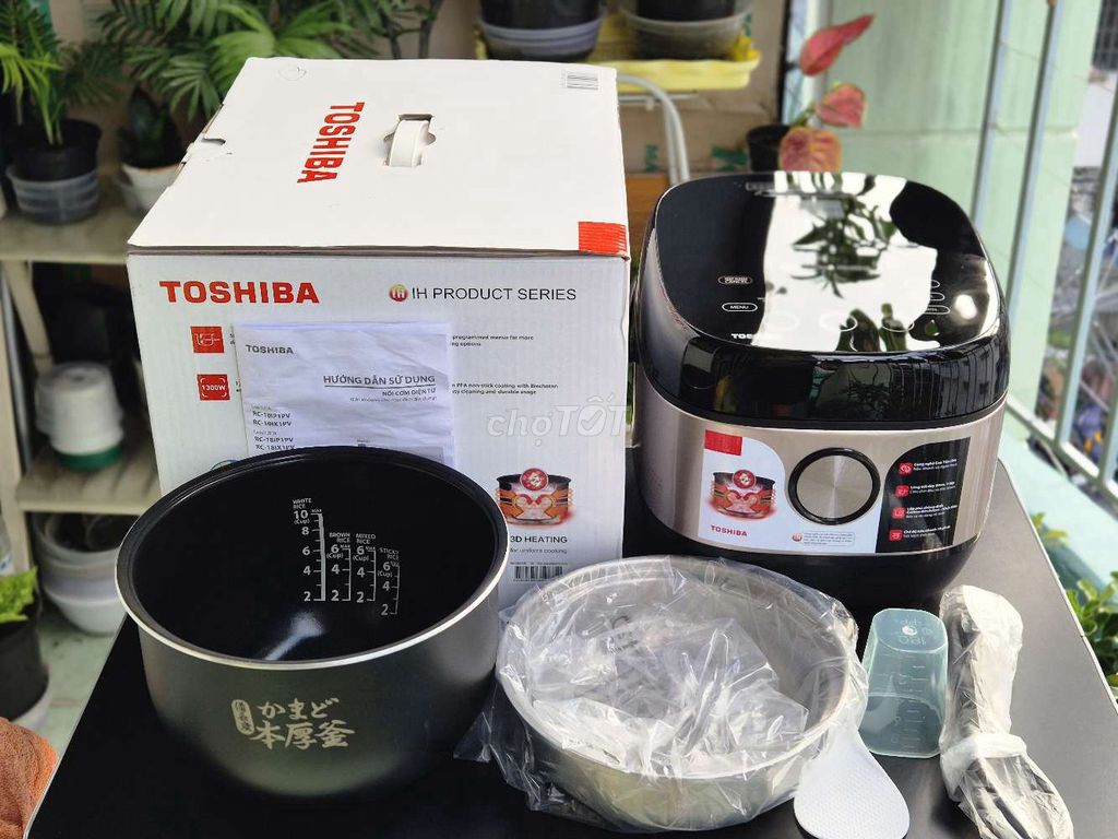 Nồi cơm điện Toshiba Cao tần IH Mới 98%. Mua bán Bếp, lò, đồ điện nhà bếp tại Quận 4 Tp Hồ Chí Minh được đăng bởi Lumia hình 1