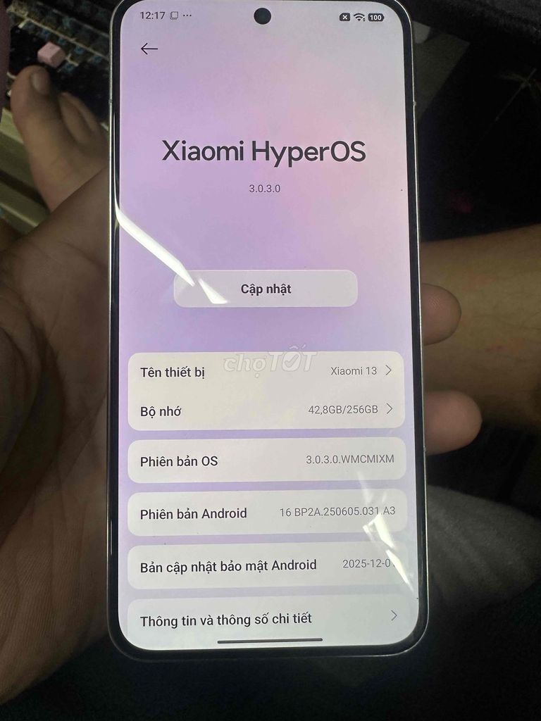Xiaomi 13 8/256GB Trắng. Mua bán Điện thoại tại Quận Bắc Từ Liêm Hà Nội được đăng bởi Đoàn phùng hình 1