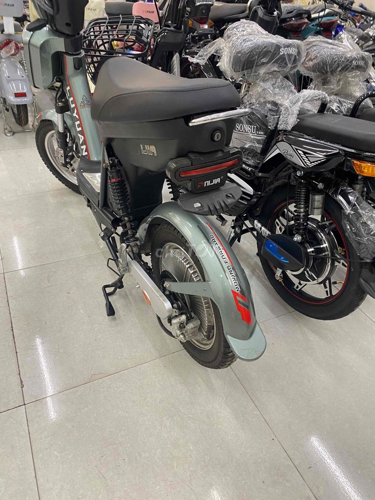 Xe đạp điện LUYUAN CAP màu Xám. Mua bán Xe điện tại Thành phố Thuận An Bình Dương được đăng bởi Nguyễn Đức Khải hình 3