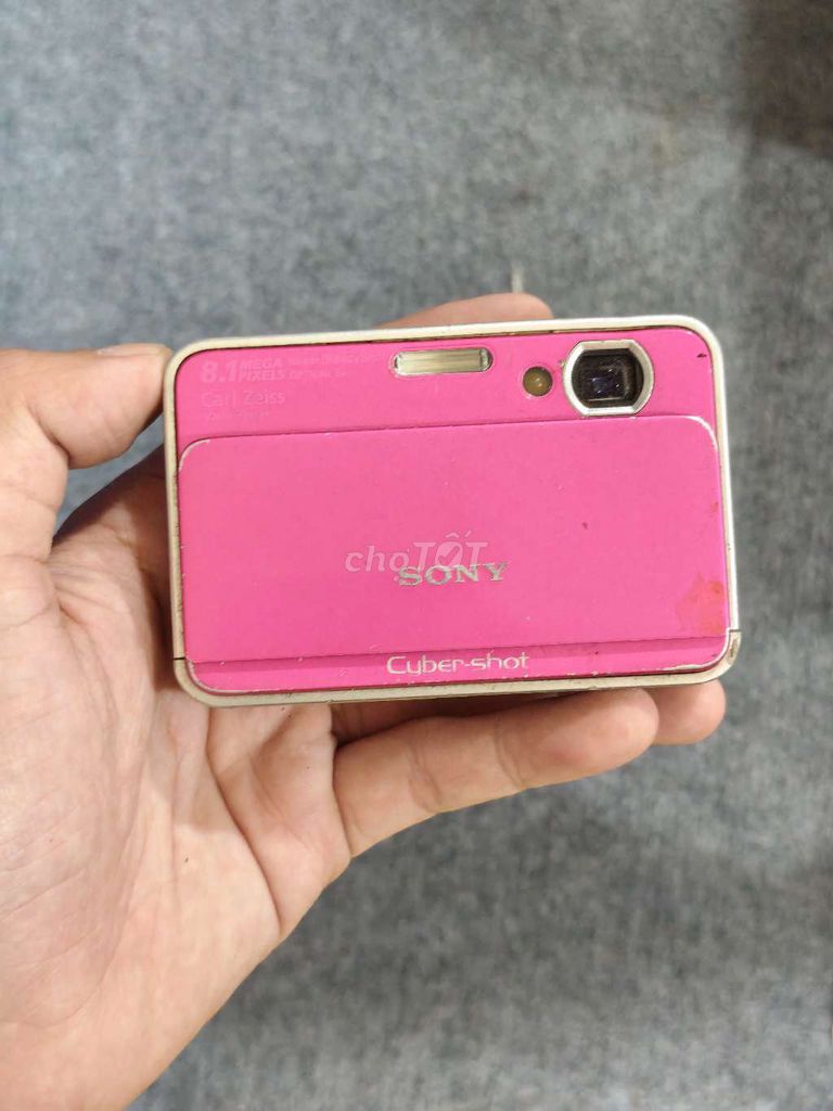 Máy ảnh Sony Cyber-shot Hồng 8.1 Megapixel. Mua bán Máy ảnh, Máy quay tại Quận Bình Tân Tp Hồ Chí Minh được đăng bởi Toàn Thắng  hình 1