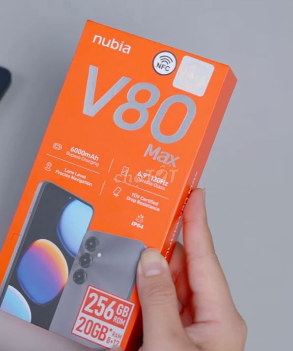 Nubia V80 Max 256GB 8+12G RAM NEW 100%. Mua bán Điện thoại tại Quận 12 Tp Hồ Chí Minh được đăng bởi Nam hình 1