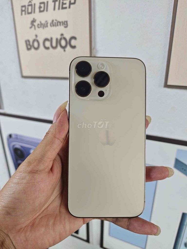 Apple iPhone 14 Pro Max 128GB Vàng. Mua bán Điện thoại tại Thành phố Vĩnh Yên Vĩnh Phúc được đăng bởi Thành Nam smartphone  hình 1
