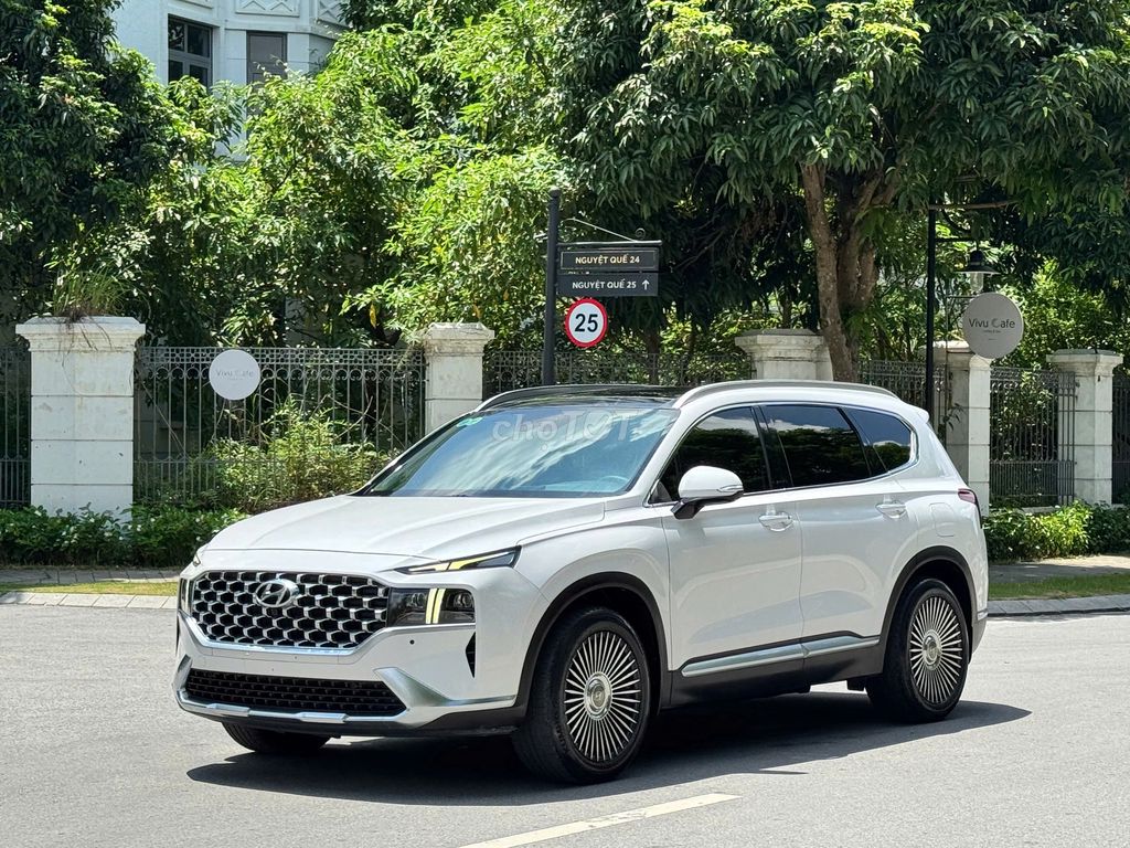 Hyundai Santafe Full xăng, đời 2021. Mua bán Ô tô tại Quận Long Biên Hà Nội được đăng bởi PHÚC LÂM  AUTO hình 6