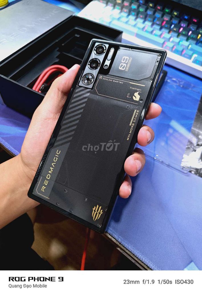 Redmagic 9Pro bản cao 16-512 chuẩn qte (93585). Mua bán Điện thoại tại Quận Hà Đông Hà Nội được đăng bởi Đạo Nguyễn hình 1