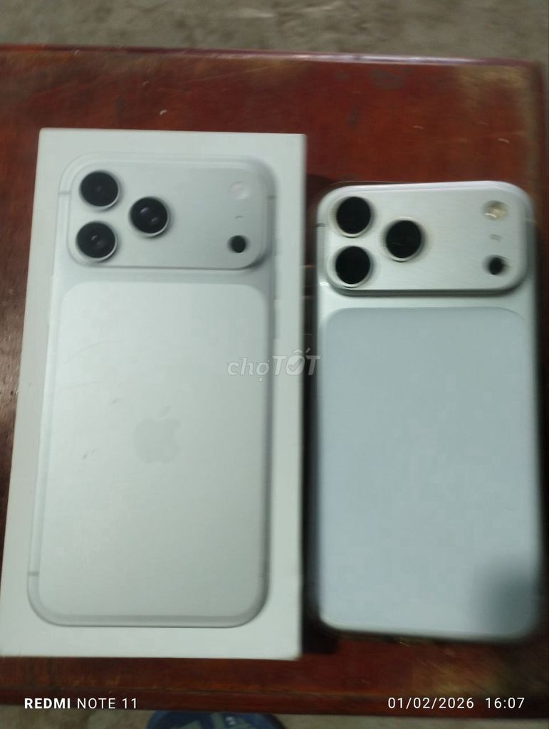 Apple iPhone 17 Pro Max 256GB Trắng. Mua bán Điện thoại tại Huyện Tân Châu Tây Ninh được đăng bởi Phú Nguyễn Hữu hình 1